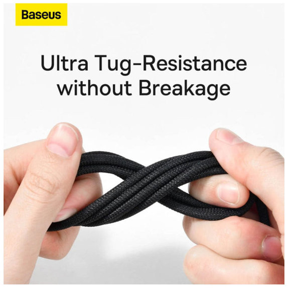 Baseus - Kabel USB-C/USB, 1.5m, černá
