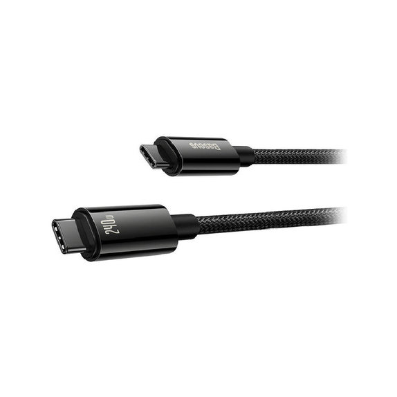 Baseus - Kabel USB-C/USB-C, 1.5m, černá