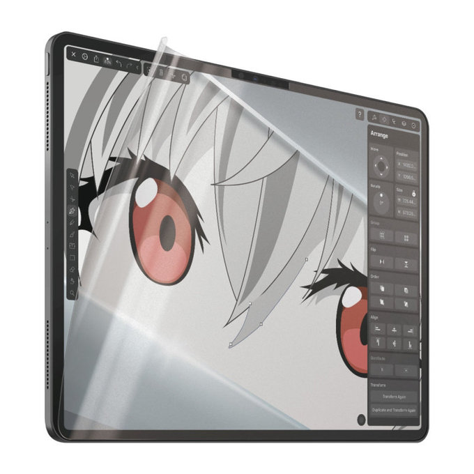 Ochranná fólie GraphicPaper UWF pro iPad Air 13"/Pro 13", Čirá, PanzerGlass