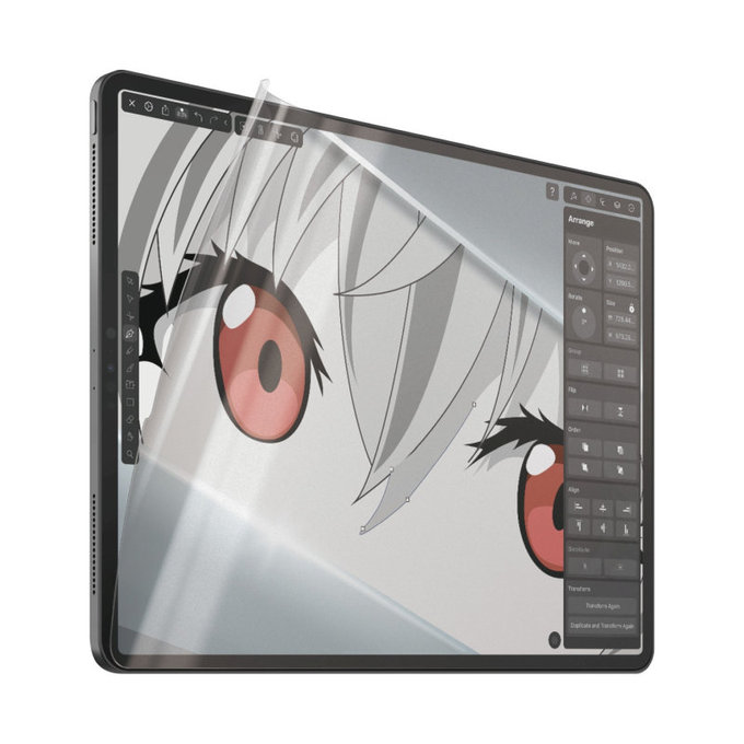 Ochranná fólie GraphicPaper UWF pro iPad Pro 12,9", Čirá, PanzerGlass