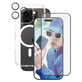 Bundle Hoops + Tvrzené sklo UWF + Pouzdro Urban Combat pro iPhone 16 Pro, CARE