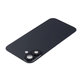 Apple iPhone 16 Plus - Sklo Zadního Housingu + Sklíčko Kamery + Kovová Destička + Magsafe Magnet (Black)