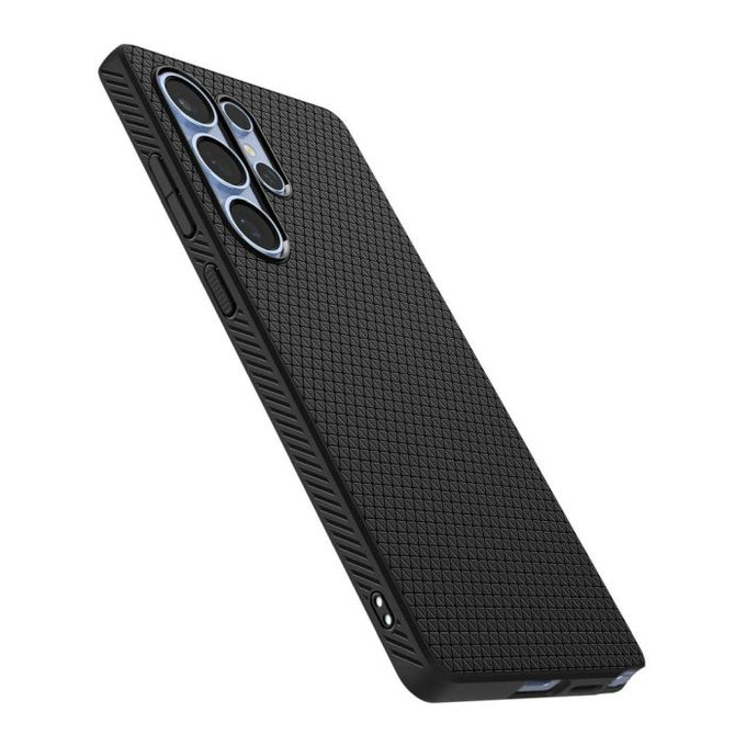 Spigen - Pouzdro Liquid Air pro Samsung Galaxy S25 Ultra, Matte Black