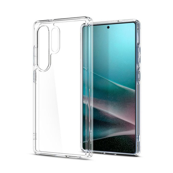 Spigen - Pouzdro Ultra Hybrid pro Samsung Galaxy S25 Ultra, Crystal Clear