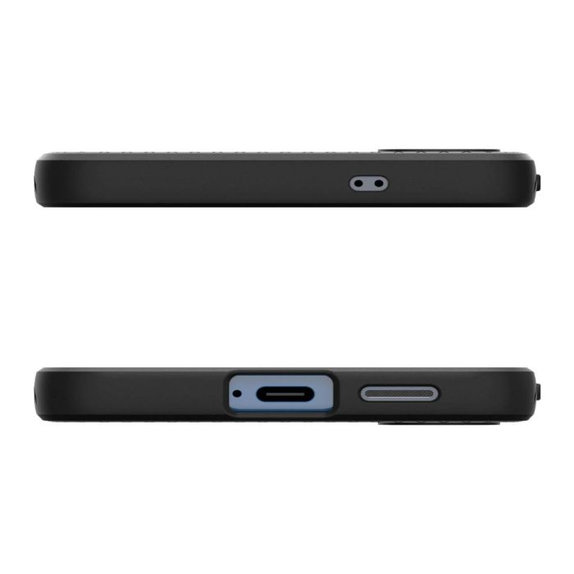 Spigen - Pouzdro Liquid Air pro Samsung Galaxy S25+, Matte Black
