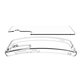 Spigen - Pouzdro Ultra Hybrid pro Samsung Galaxy S25+, Crystal Clear