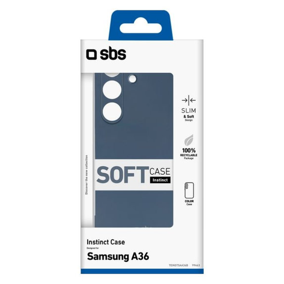 SBS - Pouzdro Instinct pre Samsung Galaxy A36, modrá