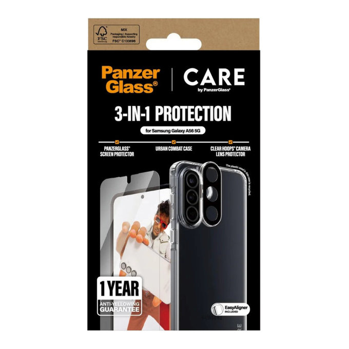 Bundle 3v1 pro Samsung A26 5G, CARE