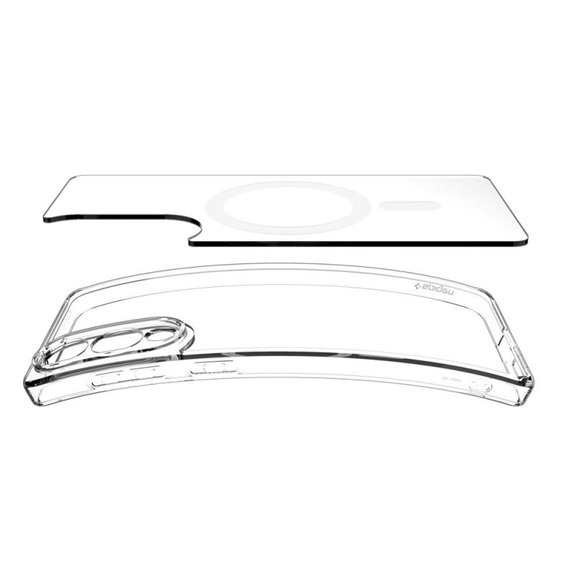 Spigen - Pouzdro Ultra Hybrid s MagSafe pro Samsung Galaxy S25 Edge, bílá