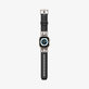 Spigen - Řemínek Durapro Armor PU pro Apple Watch (42, 44, 45, 49mm), černá