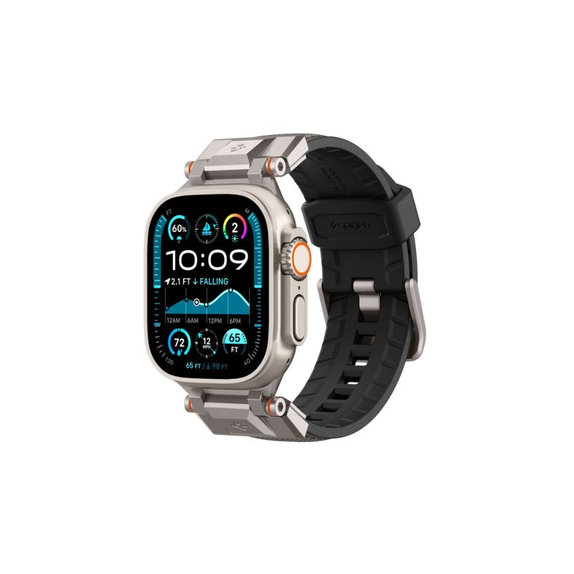 Spigen - Řemínek Durapro Armor pro Apple Watch (42, 44, 45, 49mm), šedá