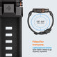 Spigen - Řemínek Durapro Armor pro Apple Watch (42, 44, 45, 49mm), Black Edition