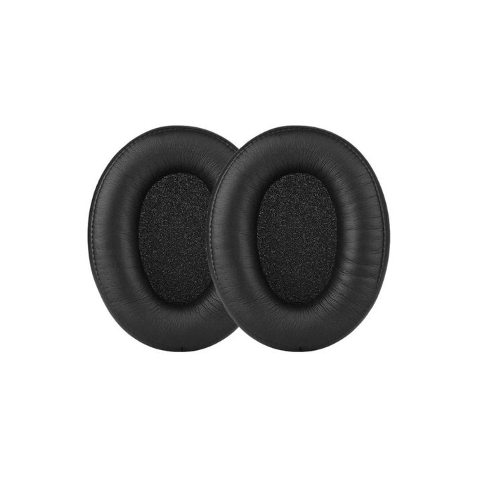 Náhradní Náušníky pro HyperX Cloud Alpha, Paměťová pěna + PU kůže, Černé, 1 pár