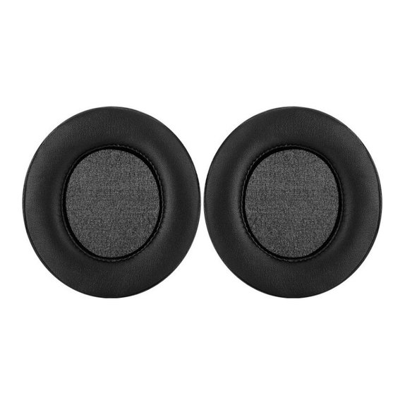 Náhradní Náušníky pro Razer Nari, Kraken, Paměťová pěna + PU kůže, Černé, 1 pár