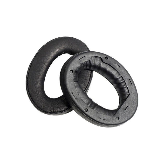 Náhradní Náušníky pro Sony WH-1000XM4, Paměťová pěna + PU kůže, Černé, 1 pár