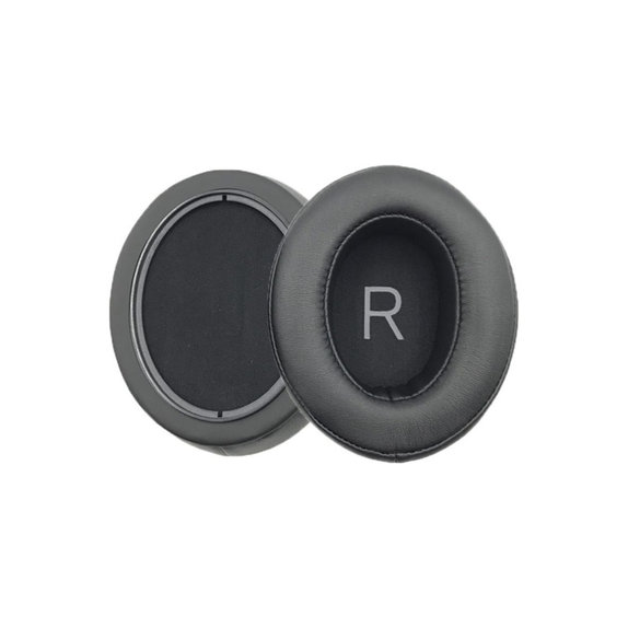 Náhradní Náušníky pro Sennheiser Momentum 3.0, Paměťová pěna + PU kůže, Černé, 1 pár