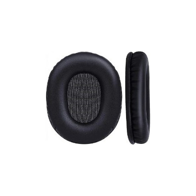 Náhradní Náušníky pro Audio-Technica ATH-M50X, PU kůže, Černé, 1 pár