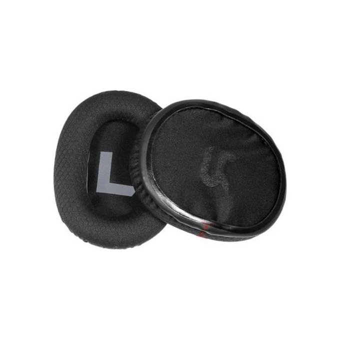 Náhradní Náušníky pro AKG K361, K371, Paměťová pěna + PU kůže, Černé, 1 pár