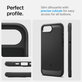 Spigen - Pouzdro Rugged Armor s MagSafe pro iPhone 16e, Matte Black
