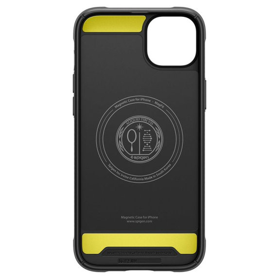 Spigen - Pouzdro Rugged Armor s MagSafe pro iPhone 14, Matte Black