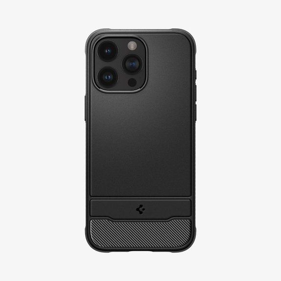 Spigen - Pouzdro Rugged Armor s MagSafe pro iPhone 15 Pro, Matte Black