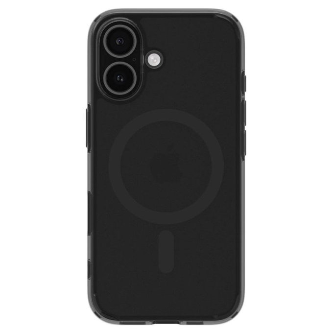 Spigen - Pouzdro Ultra Hybrid "T" s MagSafe pro iPhone 16, Frost Black