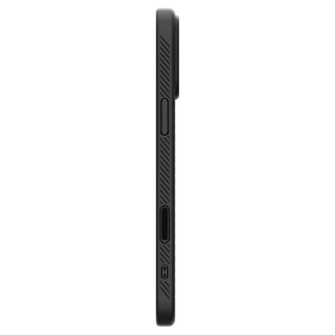 Spigen - Pouzdro Liquid Air "T" s MagSafe pro iPhone 16 Pro, Matte Black