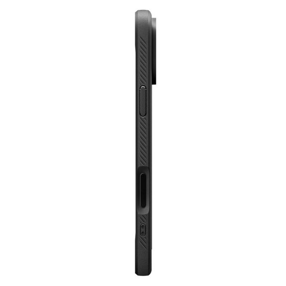 Spigen - Pouzdro Rugged Armor s MagSafe pro iPhone 17 Pro Max, Matte Black