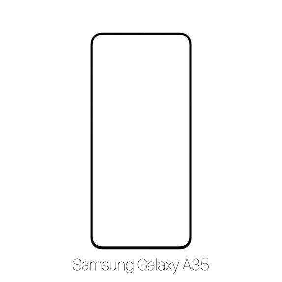FixPremium FullCover Glass - Tvrzené sklo pro Samsung Galaxy A35 A356B