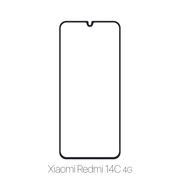 FixPremium FullCover Glass - Tvrzené sklo pro Xiaomi Redmi 14C 4G