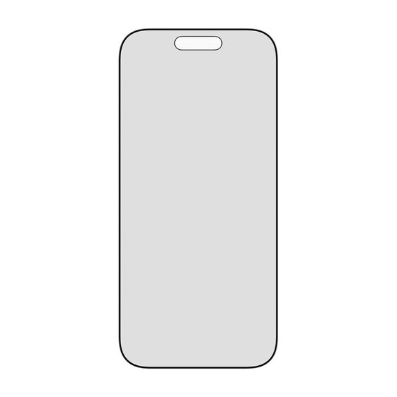 Tvrzené sklo UWF 2-Way Privacy s Fastfit pro iPhone 17/16 Pro, Černá, PanzerGlass