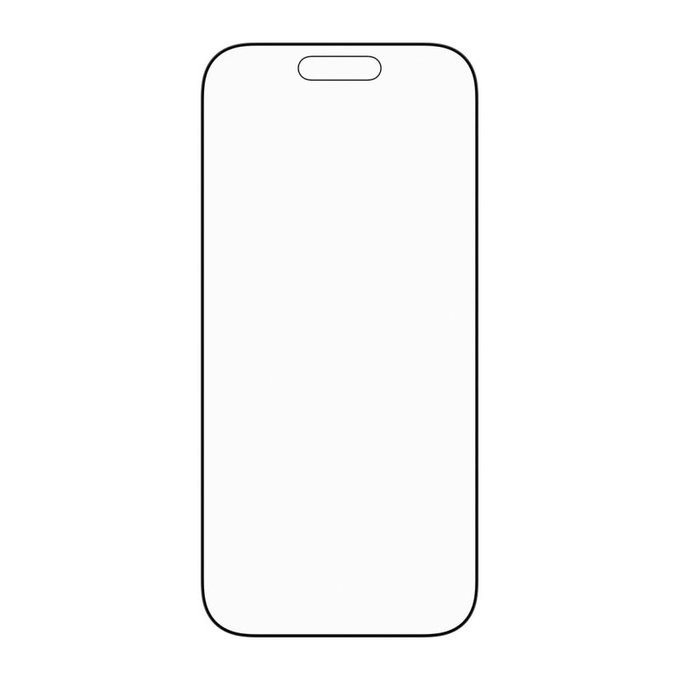 Tvrzené sklo UWF Stealth s Fastfit pro iPhone 17/16 Pro, Černá, PanzerGlass