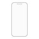 Tvrzené sklo UWF Stealth s Fastfit pro iPhone 17 Pro, Černá, PanzerGlass