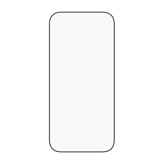 Tvrzené sklo UWF Ceramic II s Fastfit pro iPhone 17/16 Pro, Černá, PanzerGlass