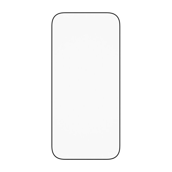 Tvrzené sklo UWF Ceramic II s Fastfit pro iPhone 17/16 Pro, Černá, PanzerGlass