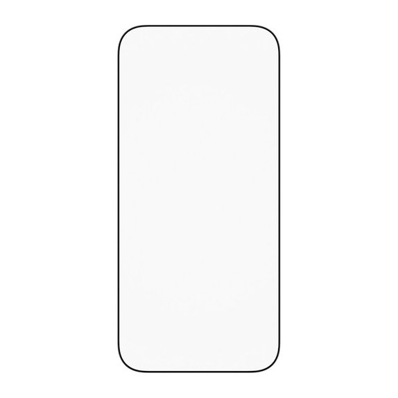 Tvrzené sklo UWF Ceramic II s aplikátorem pro iPhone Air, Černá, PanzerGlass