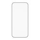 Tvrzené sklo UWF Ceramic II s aplikátorem pro iPhone Air, Černá, PanzerGlass