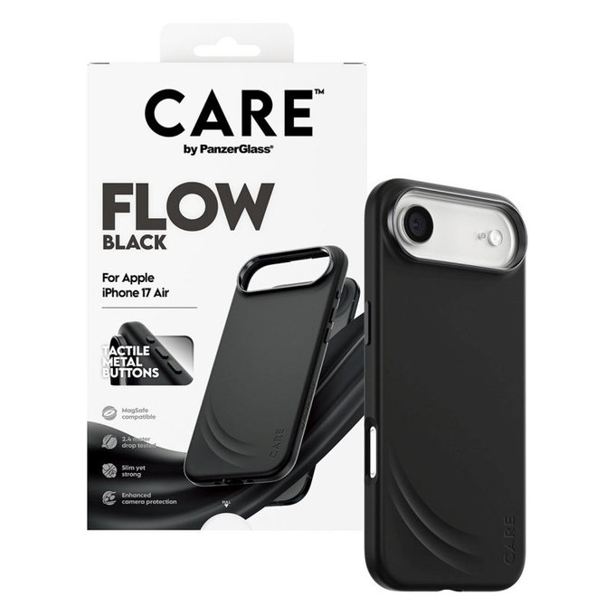 Pouzdro FLOW s MagSafe pro iPhone Air, Černá, CARE