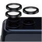 Ochranný kryt objektivu Hoops Ceramic II pro iPhone 17 Pro Max/17 Pro/16 Pro Max/16 Pro, Černá, PanzerGlass