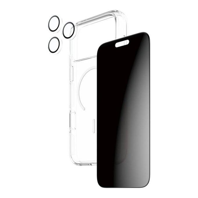 Bundle 3v1 Privacy pro iPhone 17 Pro Max, PanzerGlass