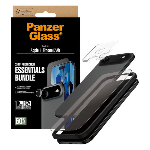 Bundle Essentials 2v1 pro iPhone Air, PanzerGlass