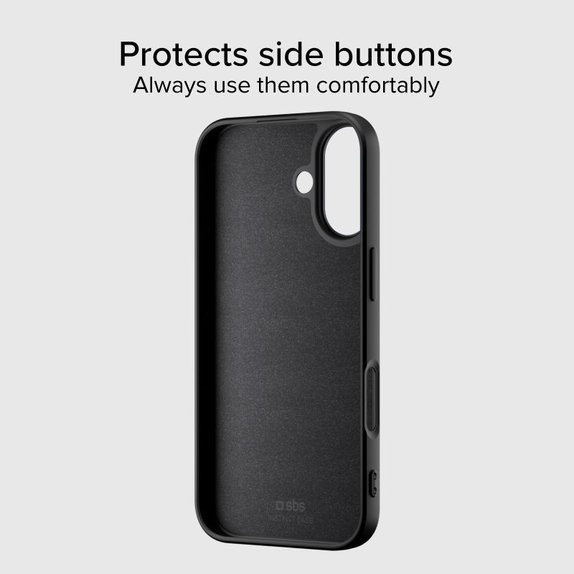 SBS - Pouzdro Instinct Mag kompatibilní s MagSafe pro iPhone 17, černá