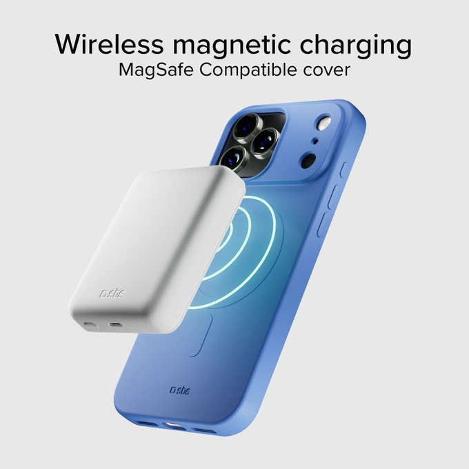 SBS - Pouzdro Instinct Mag kompatibilní s MagSafe pro iPhone 17 Pro, modrá