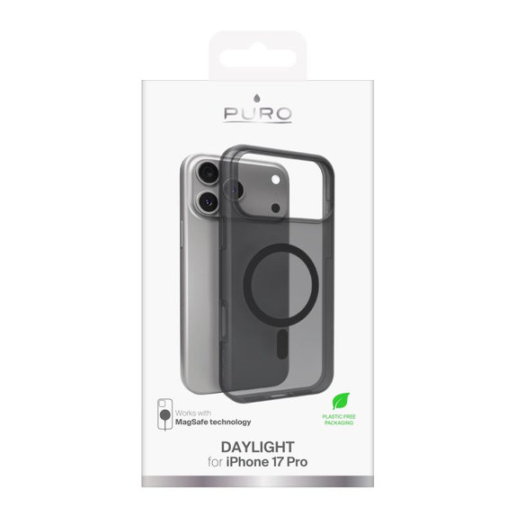 PURO - Pouzdro DAYLIGHT s MagSafe pro iPhone Air, Petroleum Green