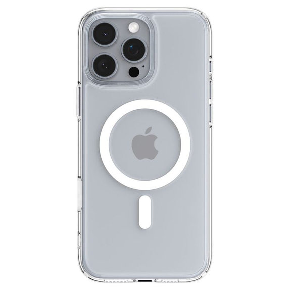 Spigen - Pouzdro Ultra Hybrid "T" s MagSafe pro iPhone 16 Pro, bílá
