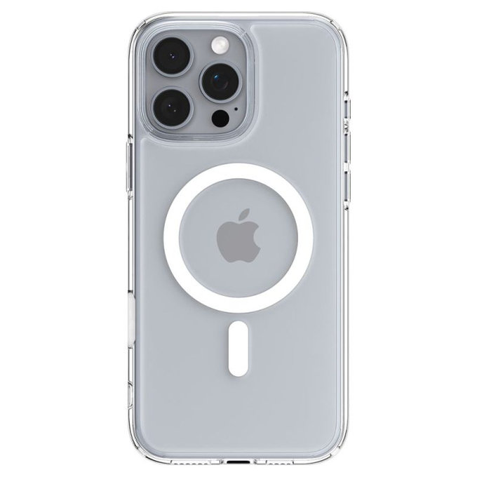 Spigen - Pouzdro Ultra Hybrid "T" s MagSafe pro iPhone 16 Pro, bílá