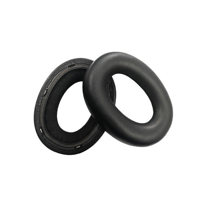 Náhradní Náušníky pro Bowers & Wilkins PX7, Paměťová pěna + PU kůže, Černé, 1 pár