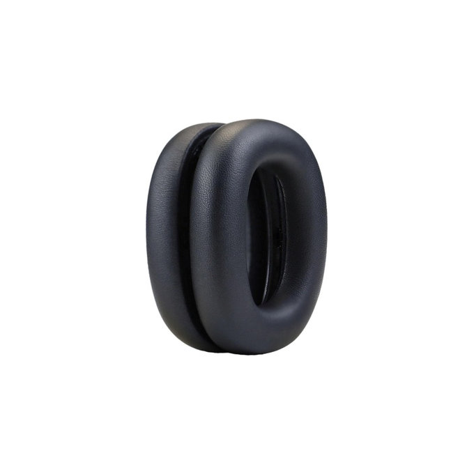 Náhradní Náušníky pro Bowers & Wilkins PX8, PX7S2, Paměťová pěna + PU kůže, Černé, 1 pár