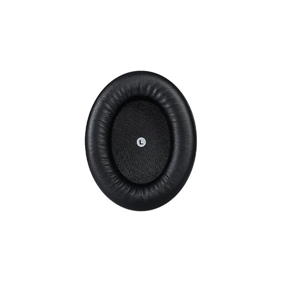 Náhradní Náušníky pro Kingston HyperX Cloud Orbit S, Paměťová pěna + PU kůže, Černé, 1 pár