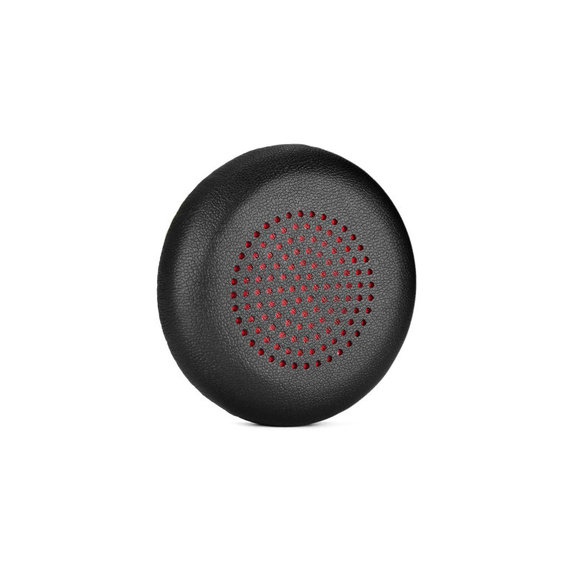 Náhradní Náušníky pro Plantronics Voyager Focus UC, PU kůže, Černé, 1 pár